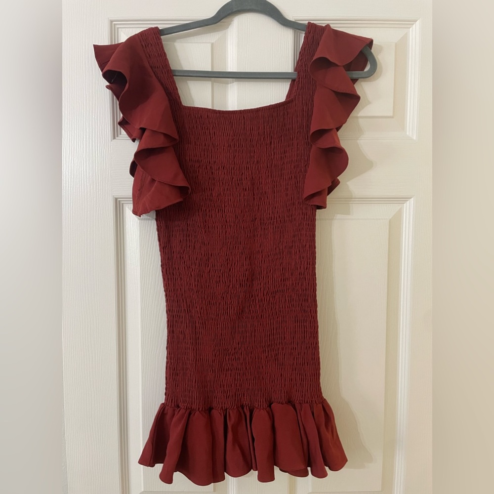 Maroon Dress